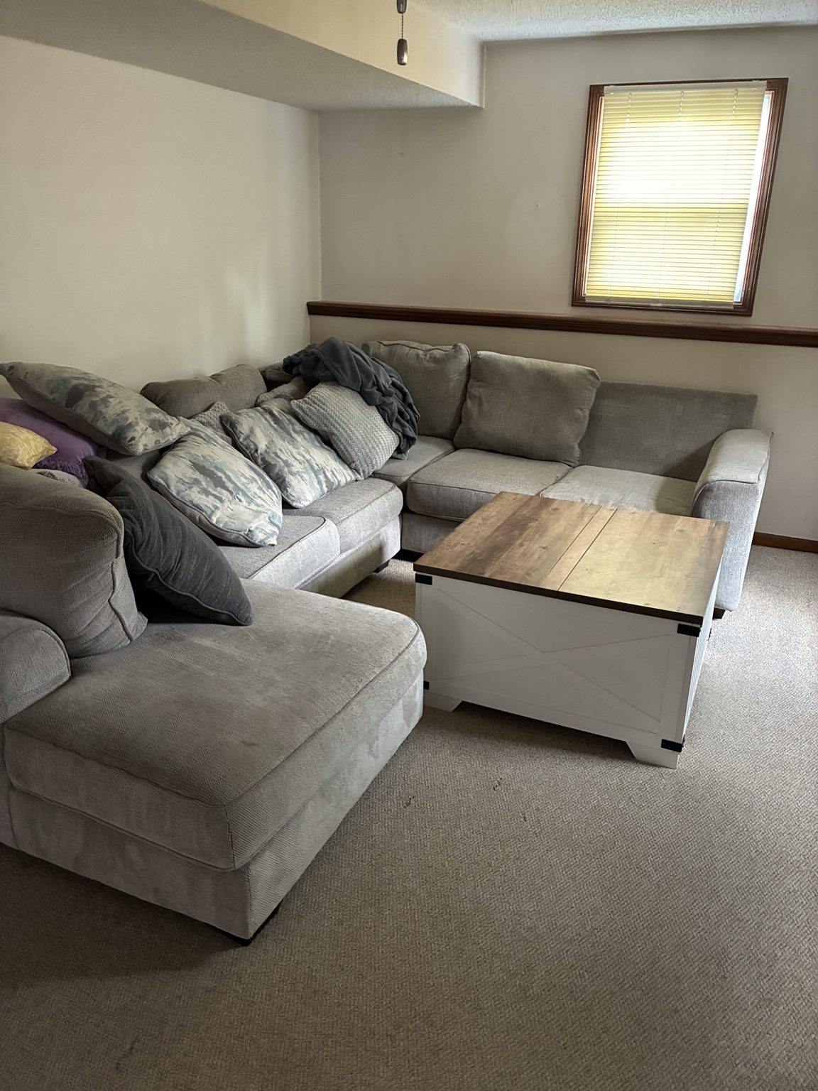 Furniture placed in the customer’s desired room
