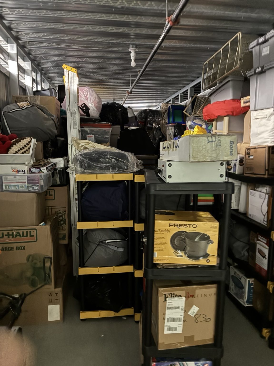 Our crew and truck ready for move day